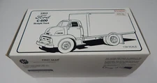 First Gear 1/34 Scale 1953 Ford C-600 Straight Truck Yellow Transit