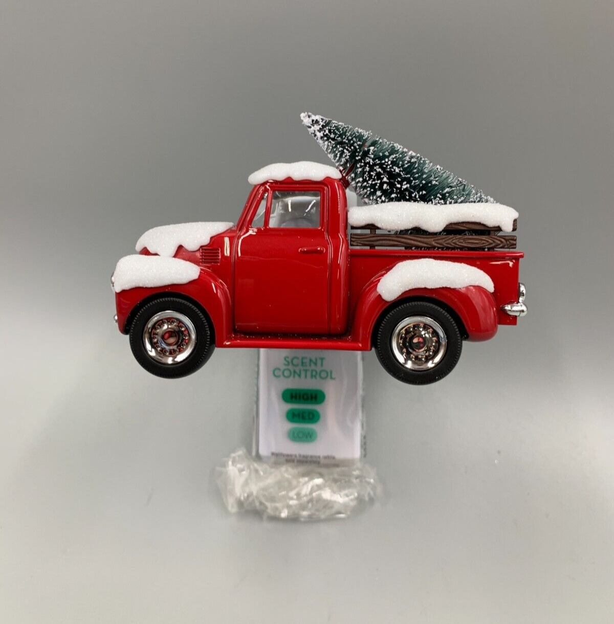 Festive Bath & Body Works Red Truck Wallflower with Christmas Tree Scent-image
