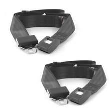 Vintage Truck 1933 - 1947 Standard 2pt Charcoal Lap Bucket Seat Belt Kit - 2 Bel Vintage Truck 1933 - 1947 Standard 2pt Charcoal Lap Bucket Seat Belt Kit - 2 Bel