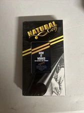 NATURAL GOLF SYSTEM How it Works instructional VHS 1995, New Sealed!!