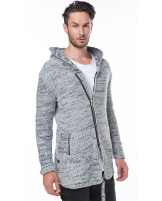 Redbridge Herren Strickjacke Cardigan Pullover Strickpullover Mode