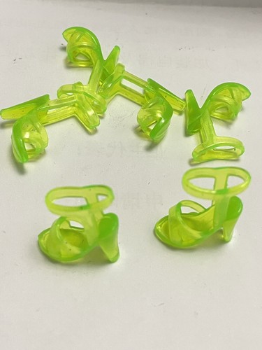 42 Pair 3 colors pliable silicone shoes for the 11.5" doll Shoes 887v9 - Picture 7 of 10
