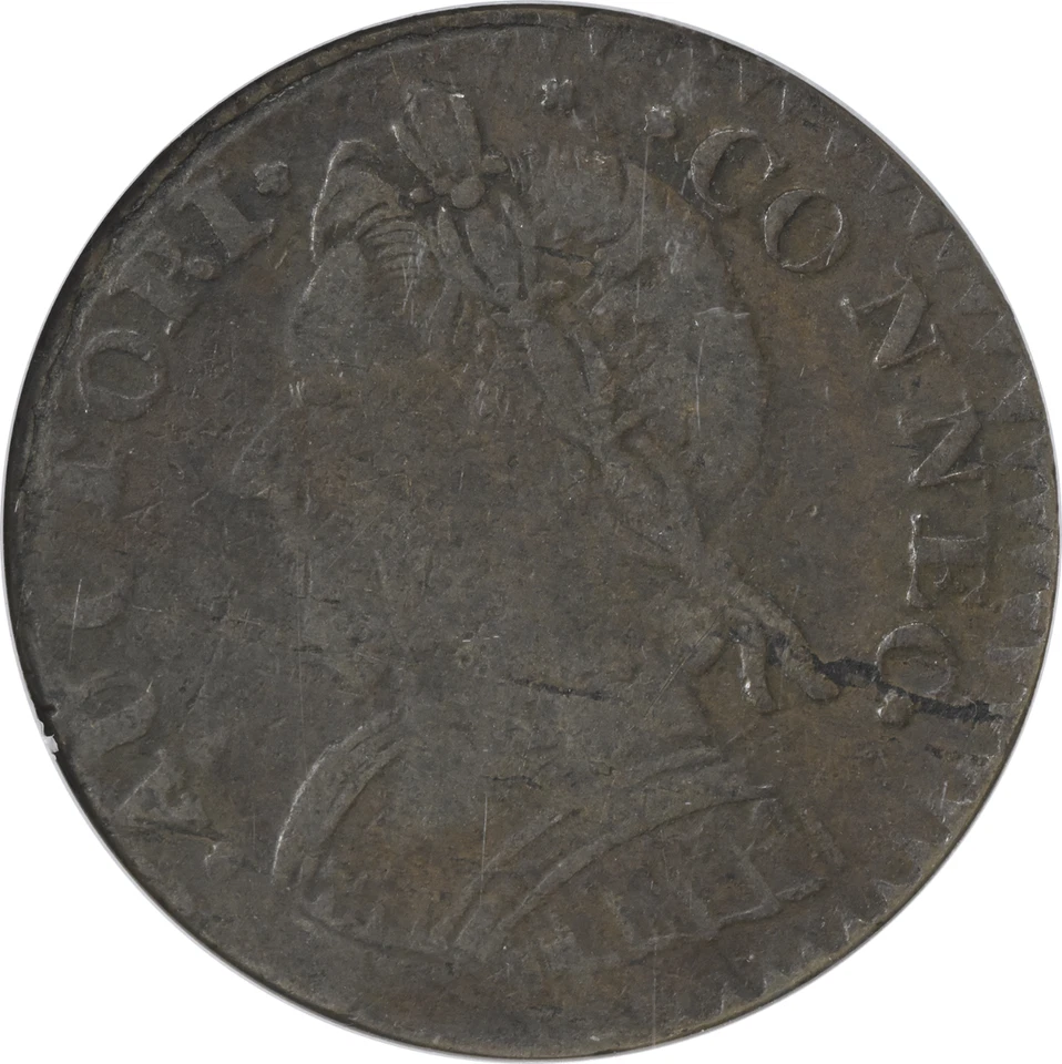 1787/8 Connecticut Copper Bust Left VF30BN NGC - Image 2 of 3