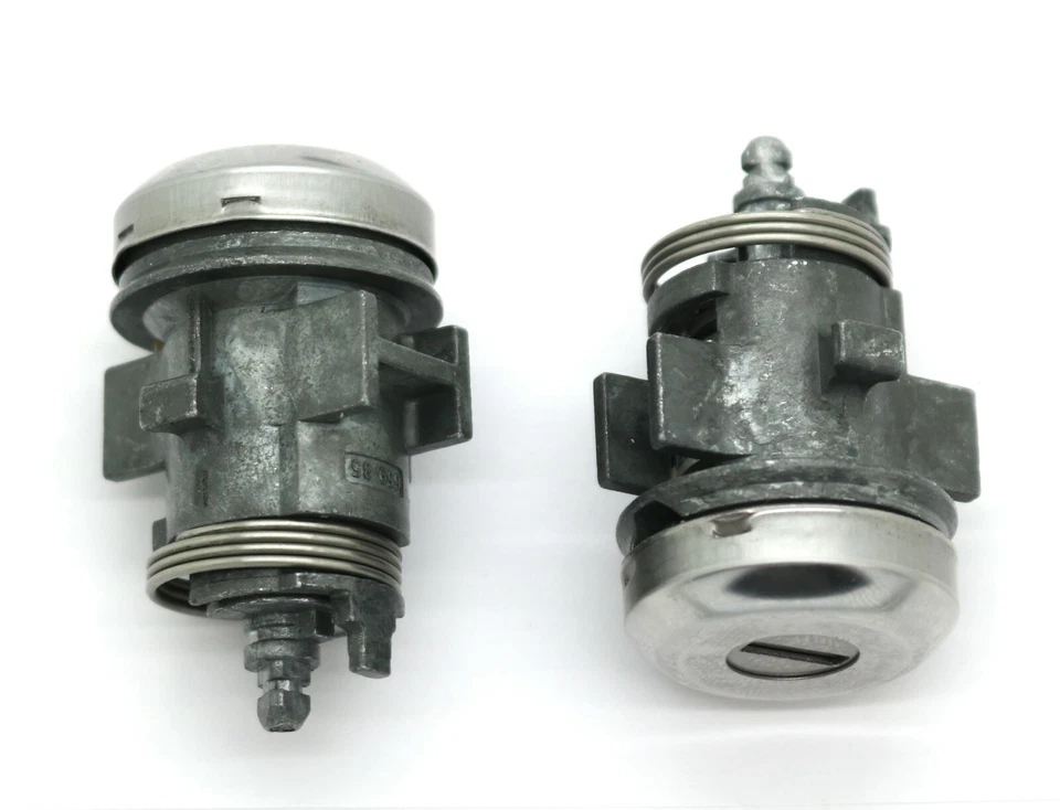 NUEVO Juego de cilindros de cerradura de puerta Strattec con llaves / se adapta a los modelos enumerados de Dodge Chrysler Foto 2 de 4