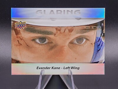 2023-24 UD Hockey Series 2 Glaring Evander Kane So #GL-15 Oilers ￼