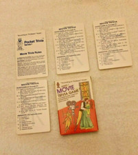 Vintage 1984 Hoyle Movie Pocket Trivia game, Series 1