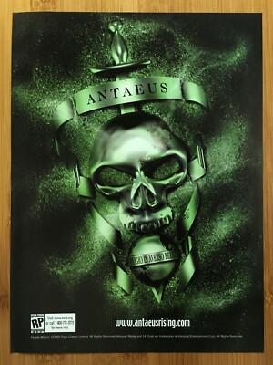 Hostile Waters: Antaeus Rising PC 2001 Vintage Print Ad/Poster Official Original