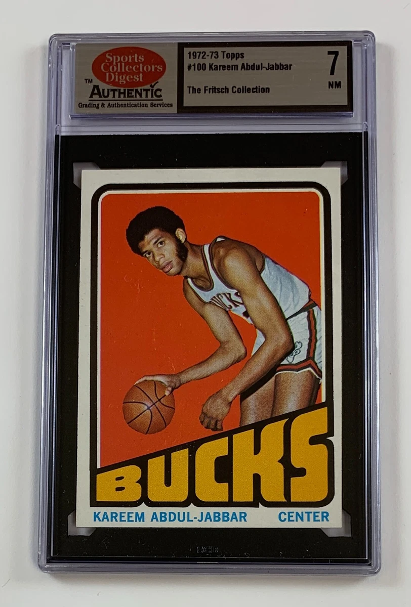 Topps Kareem Abdul-Jabbar 7 Graded Basketball Sports Trading Cards