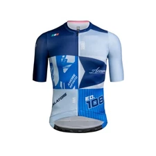 2025 Giro d'Italia Maglia Azzurra 2.5 Mens Avant Short Sleeve Jersey Suarez