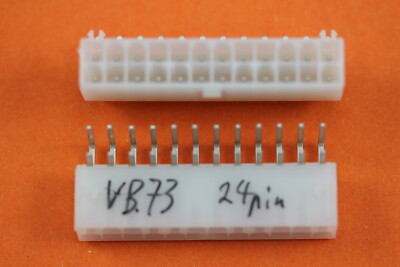 VB-73 Molex Mini Fit Jr Buchse Kontakte 24 pol Winkel 90° 24pin mänlich Buchse 