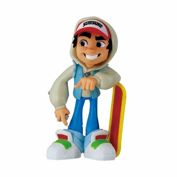 Subway Surfers Sub Surf Spray Crew Jake 4 Figure & Sticker Sybo 2020