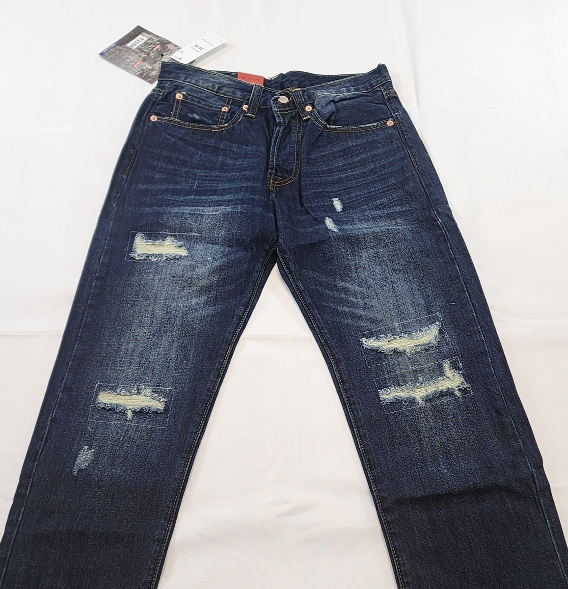 Levi's 501 T Men's Tapered Leg Jeans MADE IN JAPAN Classic 33x34