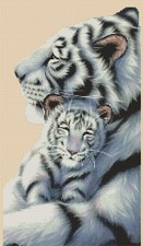Tigers - A Mother's Love Counted Cross Stitch Chart No. 2-652