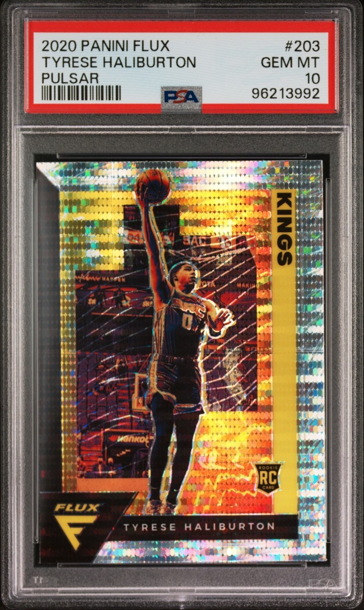 2020 PANINI FLUX PULSAR PRIZM #203 TYRESE HALIBURTON RC 2020 PANINI FLUX PULSAR PRIZM #203 TYRESE HALIBURTON RC