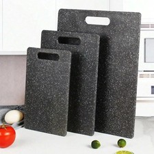 3 Piece Chopping Board Set Kitchen Food Fruit Cutting Worktop Large Protector uk