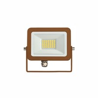 Led-AußEnstrahler Aluminium Corten 20W Beneito Faure