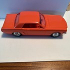 1966 Ford Mustang Plastic Promo Friction Model By AMT 1/25 Scale Emberglow Color