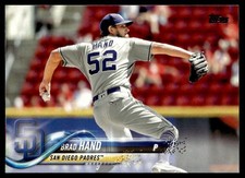 2018 Topps Brad Hand San Diego Padres #52