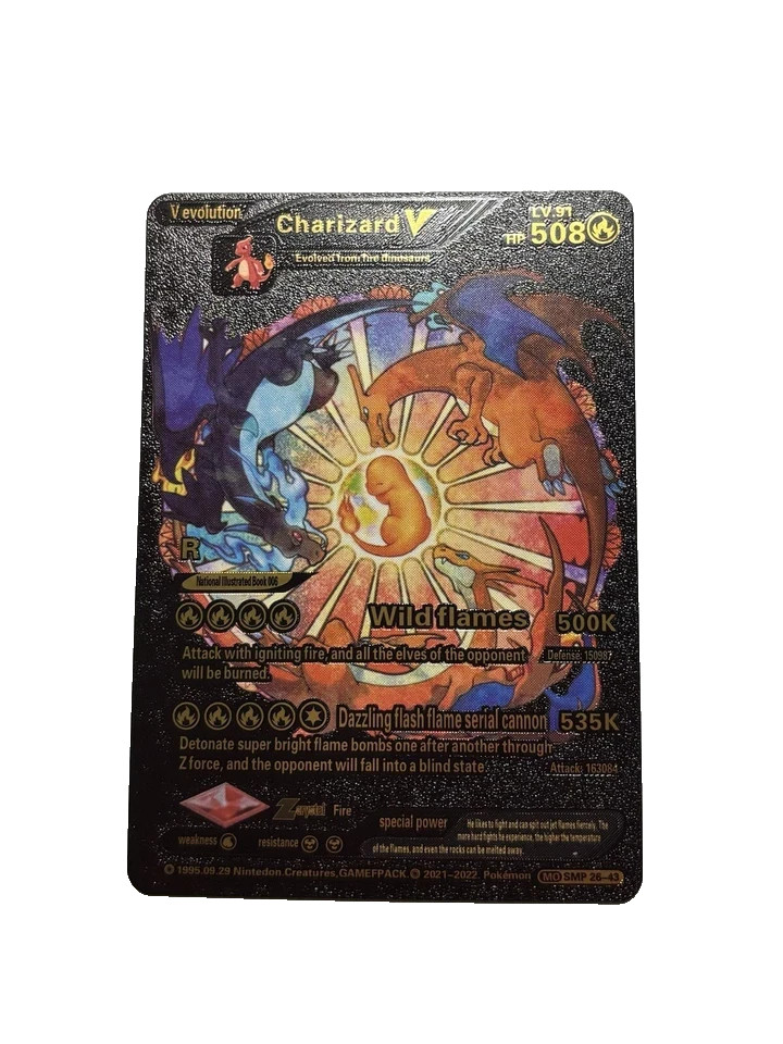 2022 Pokémon V evolution Charizard V LV.91  HP 508 FREE SHIPPING IN THE USA!