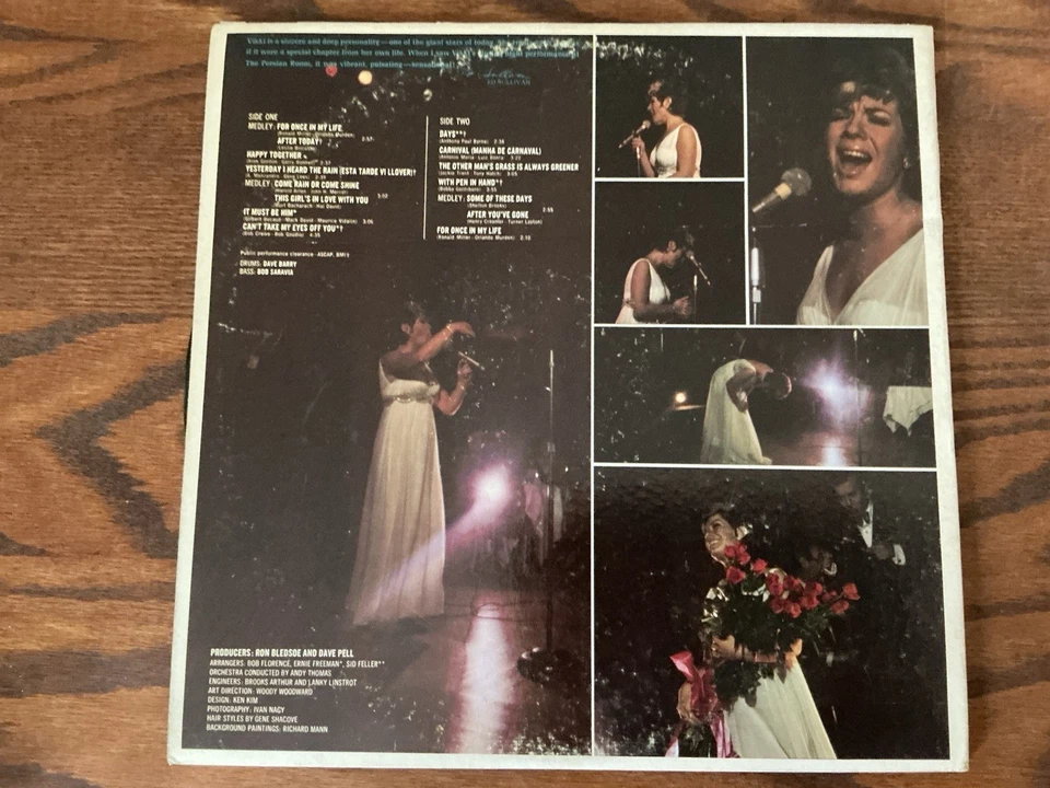 Vikki Carr 3-LP Lot – It Must Be Him / The Way of Today / For Once in My Life - Image 4 of 4