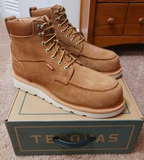 Tecovas Longhaul Waterproof Moc Comp Toe Work Boots - New In Box