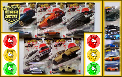 Hot Wheels Car Culture - aussuchen und auswählen - FPY86 Japan Historics + andere