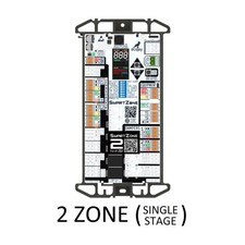 SmartZone-2 :: Single Stage 2-Zone Controller  :: HVAC Zoning Damper Con...