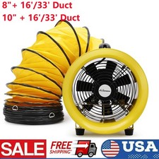 8/10inch Exhaust Fan Ventilation Paint Utility Blower Fan, Utility Blower Fan