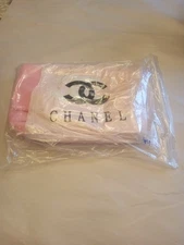 Chanel Precision Pink Terrycloth VIP Adjustable crossbody bag  logo Sealed