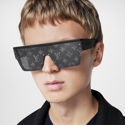 Louis Vuitton LV Style Sunglasses Luxury Designer Shades Black Unisex Fashion Ey