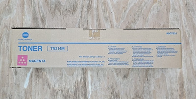 Konica Minolta TN314M A0D7331 Magenta Toner Cartridge New Genuine Printer New