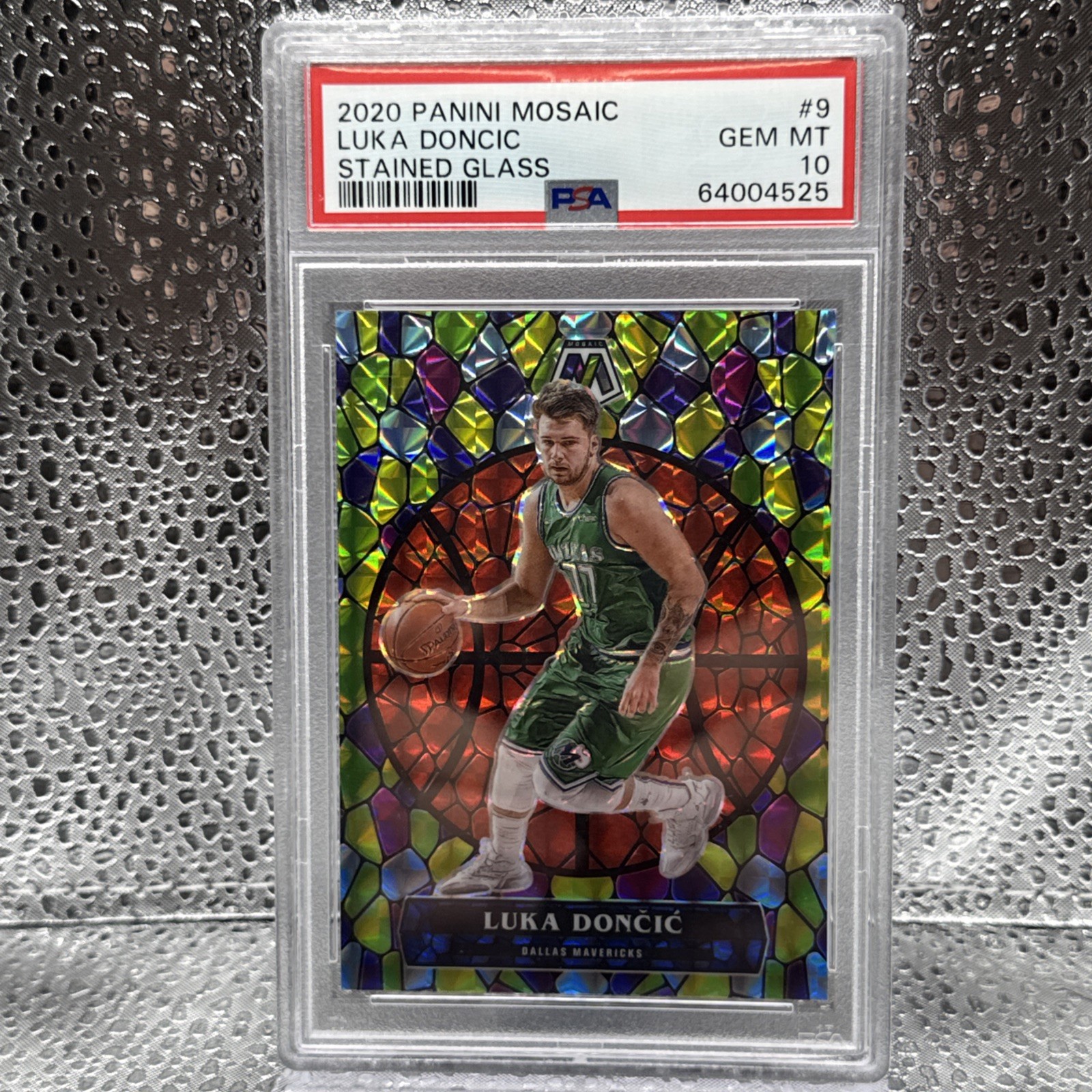 2020-21 Mosaic Luka Doncic Stained Glass SP #9 Mavericks PSA 10💎💎🔥