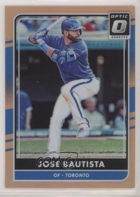 2016 Panini Donruss Optic Orange 45/199 Jose Bautista #114 sh7