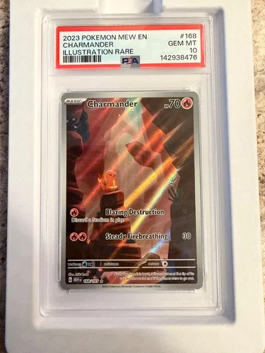 Charmander 151 IR 004/165 PSA 10
