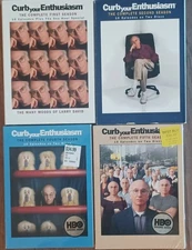 Curb Your Enthusiasm Complete Seasons 1, 2, 4, 5  (DVD)- 4&5 Brand New Sealed