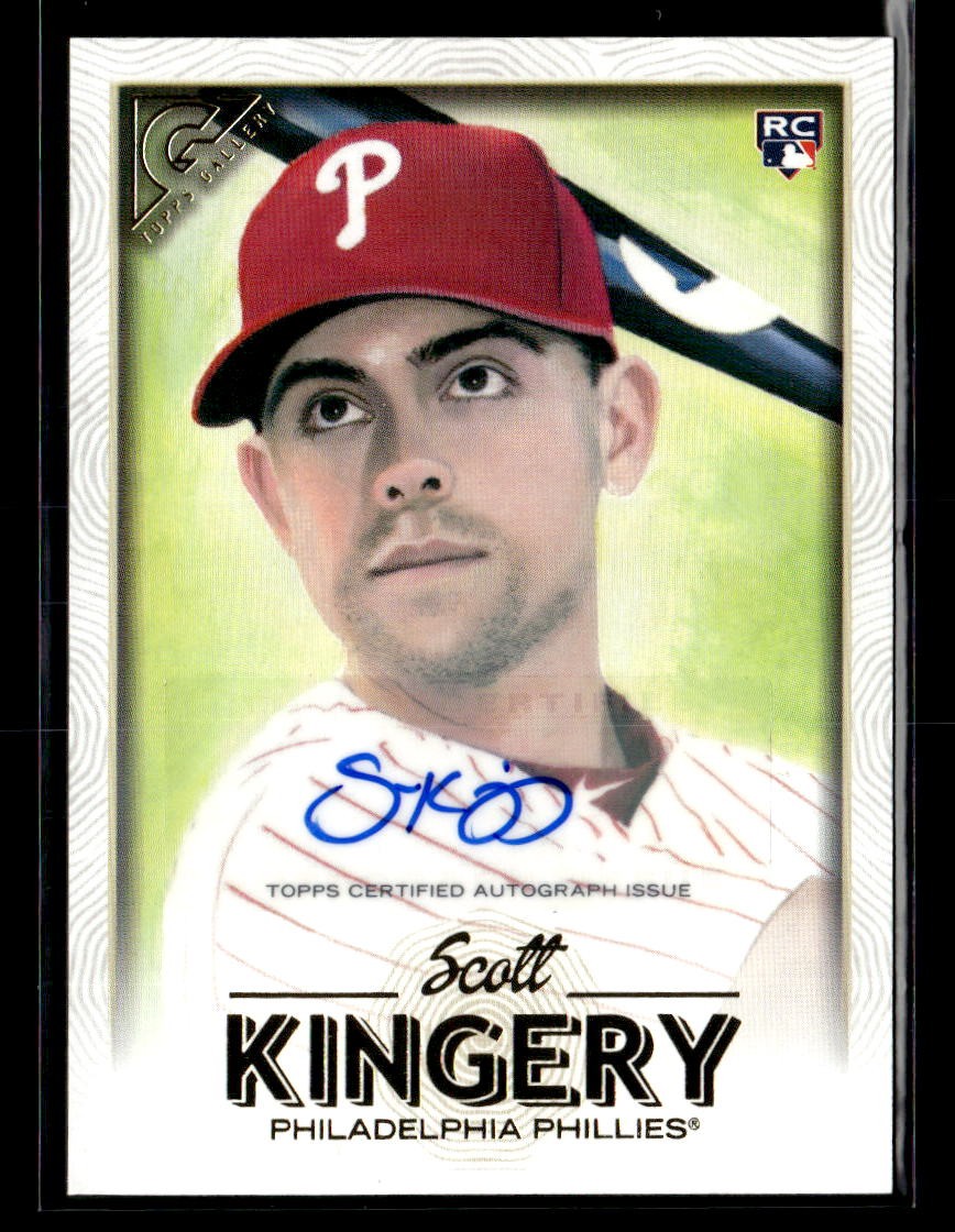2018 Topps Gallery #7 Scott Kingery Autographs