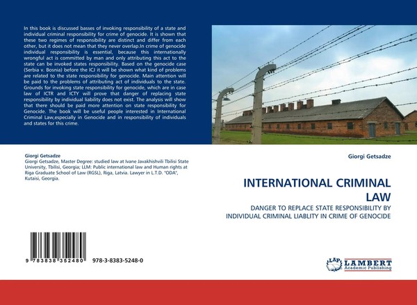 Giorgi Getsadze | International Criminal LAW | Taschenbuch | Englisch (2010)-image