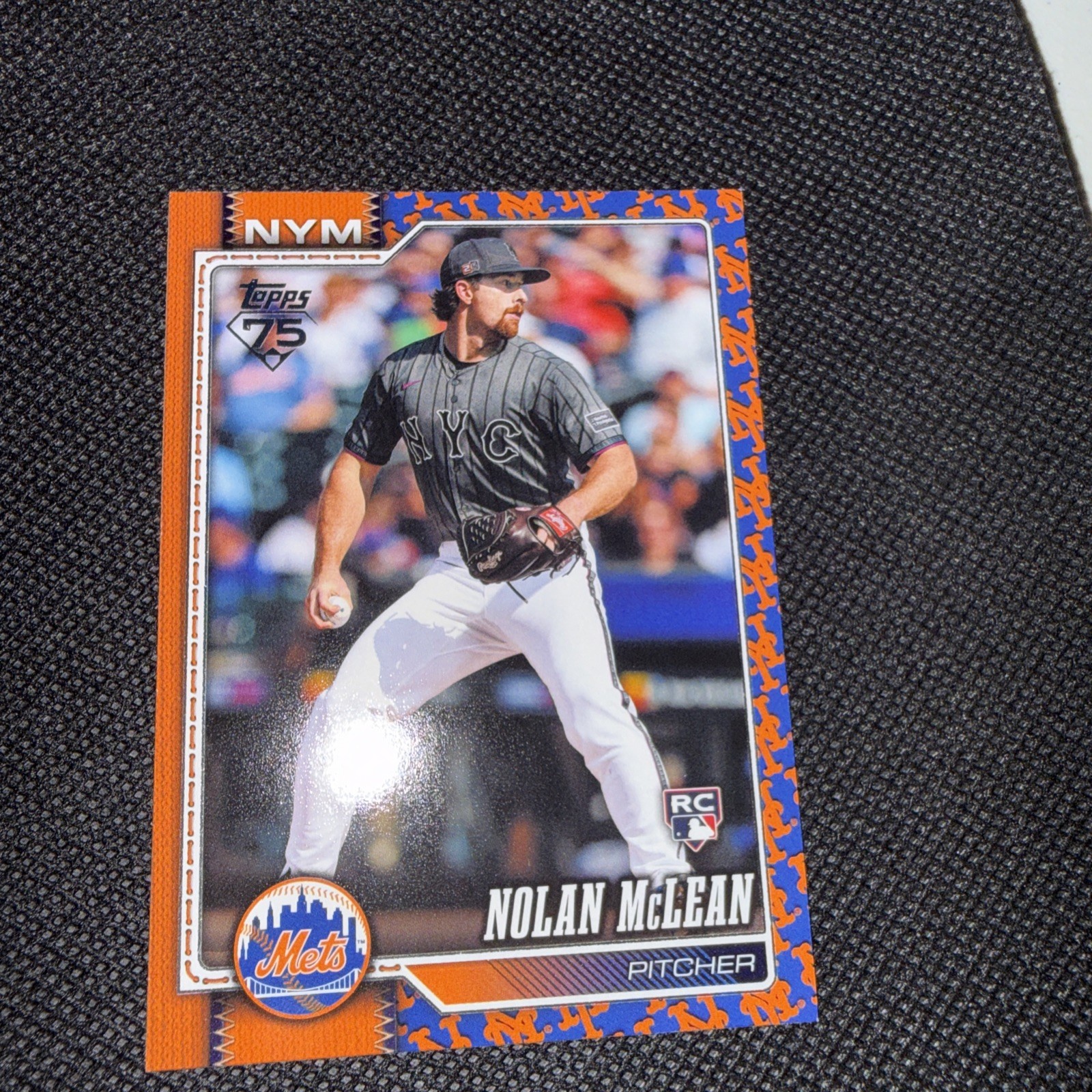 2026 Topps Series 1 - Nolan McLean #214 Team Color Border (RC)