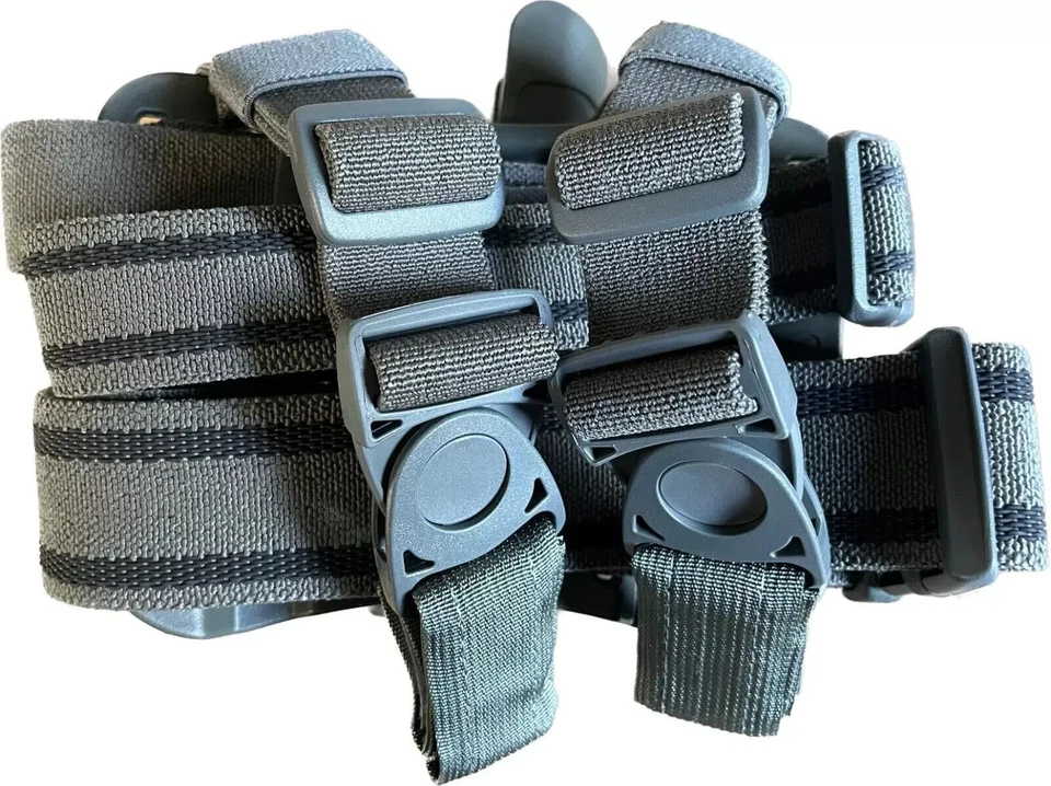 NEW USGI BLACKHAWK Serpa Lvl. 2 Green Tactical Leg Holster Beretta 92/96 Left H - Image 2 of 2