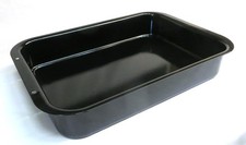 AGA  VITREOUS ENAMEL  FULL  SIZE DEEP ROASTING TRAY.
