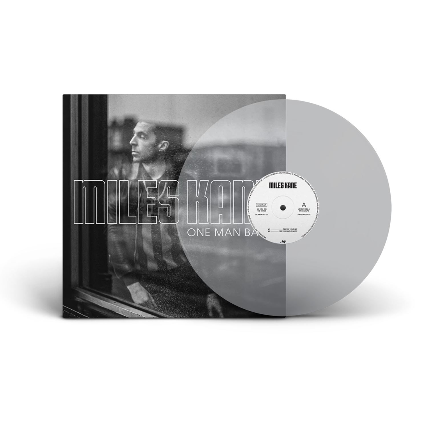 Modern Sky Unisex Coral Miles Kane One Man Band - Clear Vinyl - Sealed Uk Vinyl Lp Album Record M9477uklp 2023 - Image 3