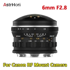 AstrHori 6mm F2.8 Full Frame Wide Angle Fisheye Lens For Canon RF Mount Camera