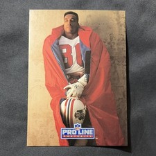 1991 Pro Line Portraits Irving Fryar #45 Base Set Patriots NFL