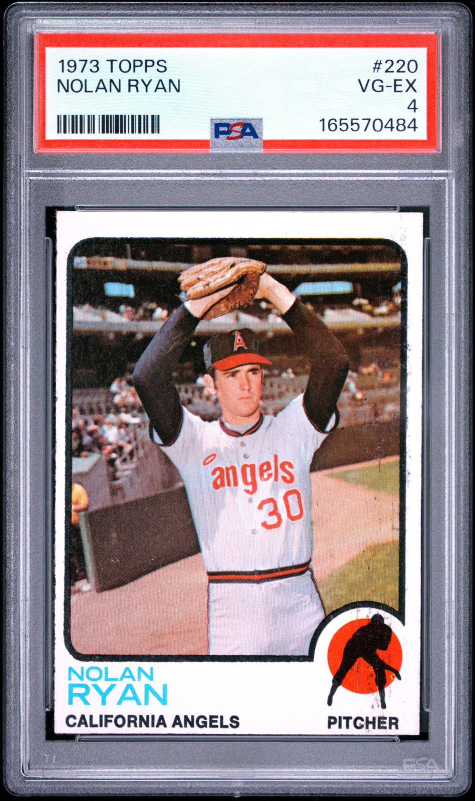 1973 Topps Nolan Ryan #220 PSA 4