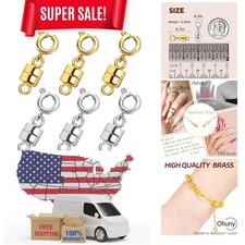 Magnetic Clasps for Necklaces Strong Magnetic Necklace Clasps and Closures, 1...