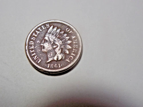 1861 Indian Head Cent in VF+ condition. Full Liberty. Great coin. But you decide