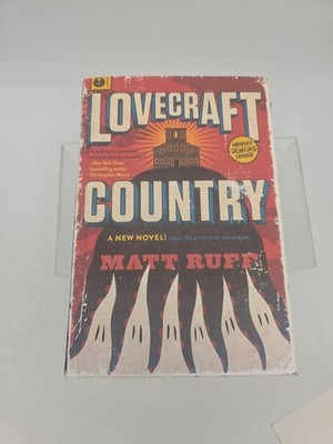 Matt Ruff Signed Lovecraft Country Hardcover 1st Edition 1st Printing