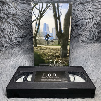 F.O.R Future Of Rollerblading VHS Tape 1998 PNW Worldwide Release Extreme Rare