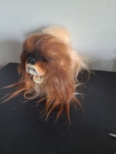 Vintage 1960s Knickerbocker Pekingese Plush Dog
