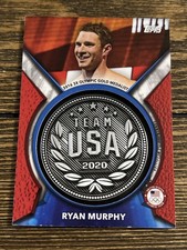 Team USA Ryan Murphy /99 🥇🥇🥇 Medallion Card 2021 Topps US Olympics Team 2020